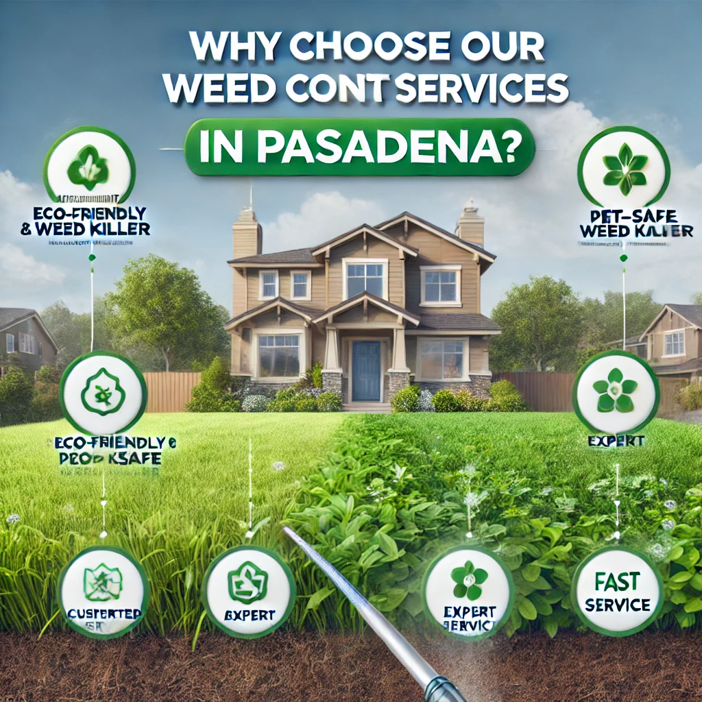 Weed Control services in pasadena